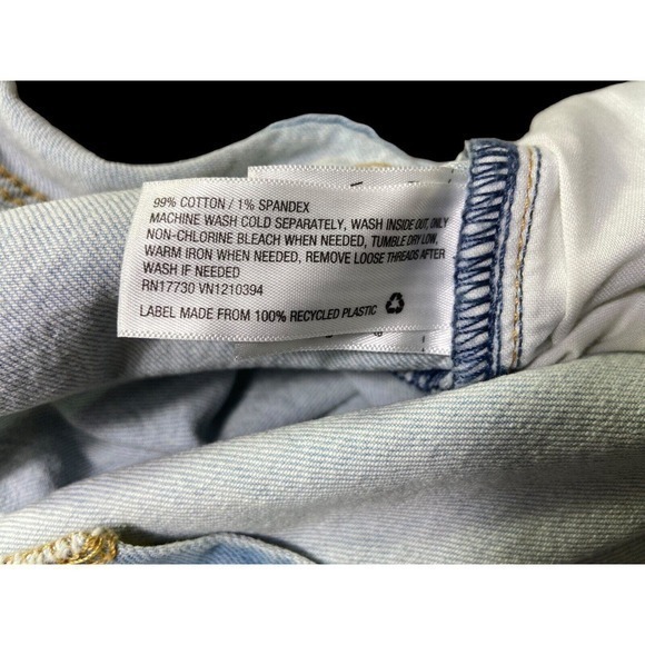 Universal Thread VTG Stretch Midi Denim‎ Shorts Plus Sz 24W Fitted Hip & Leg NWT - Picture 5 of 11